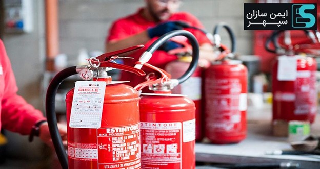 قیمت شارژ انواع کپسول آتش نشانی 